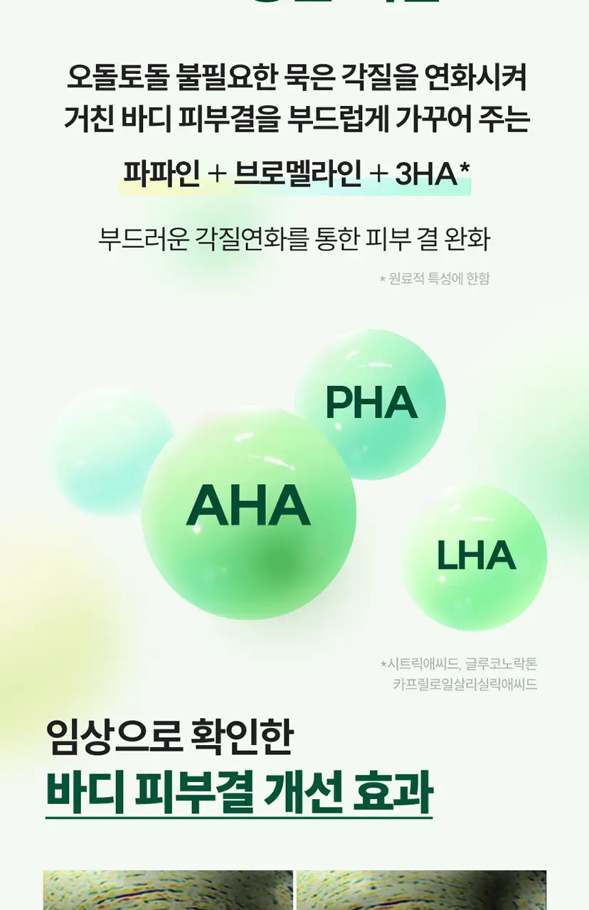 [미백케어/시트러스우디향] 아크네스 퍼펙트 솔루션 릴리프 바디 미스트 210mL 상세페이지 11